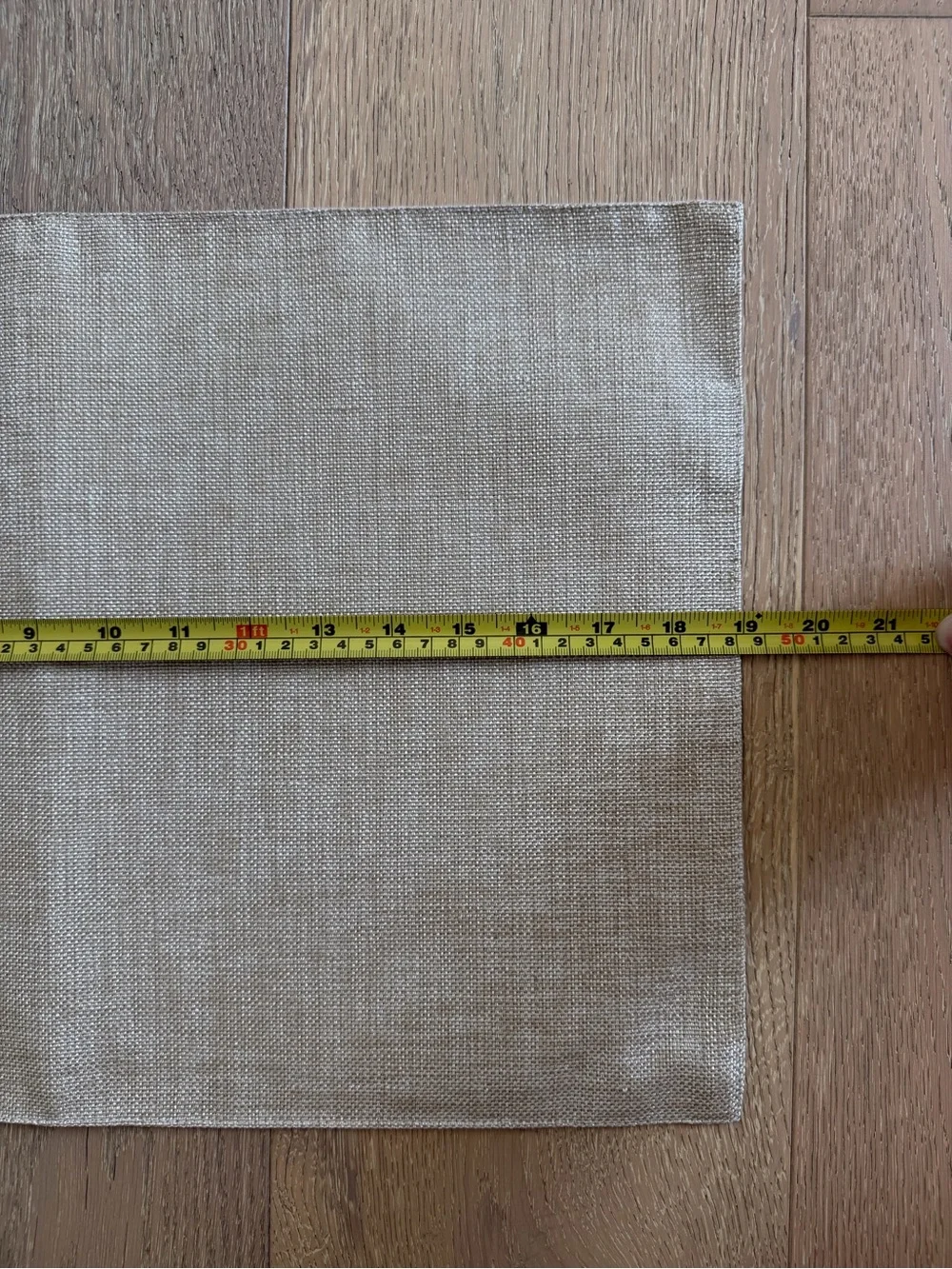 Pier 1 Woven Sheen Champagne Gold Placemats - Set of 10